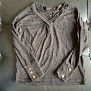 Long sleeve black shirt